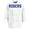Eight Knot Button Chef Coat with Thermometer Pocket Thumbnail