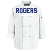 Eight Knot Button Chef Coat with Thermometer Pocket Thumbnail