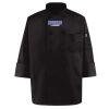 Black Knot Button Chef Coat Thumbnail